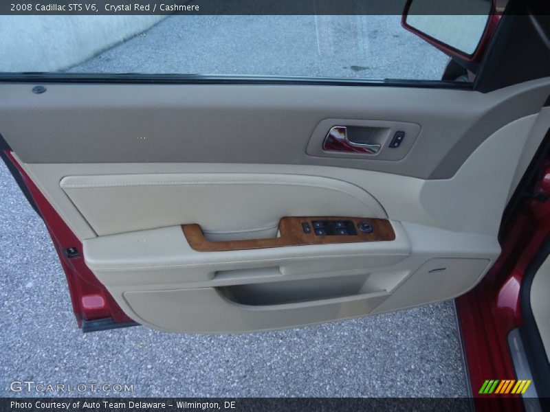 Crystal Red / Cashmere 2008 Cadillac STS V6
