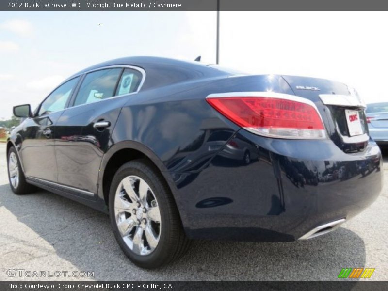 Midnight Blue Metallic / Cashmere 2012 Buick LaCrosse FWD