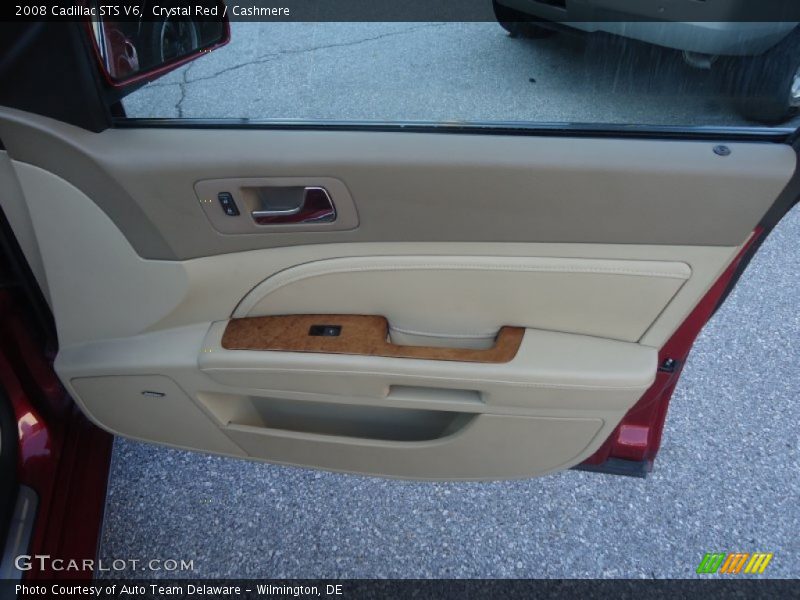 Crystal Red / Cashmere 2008 Cadillac STS V6