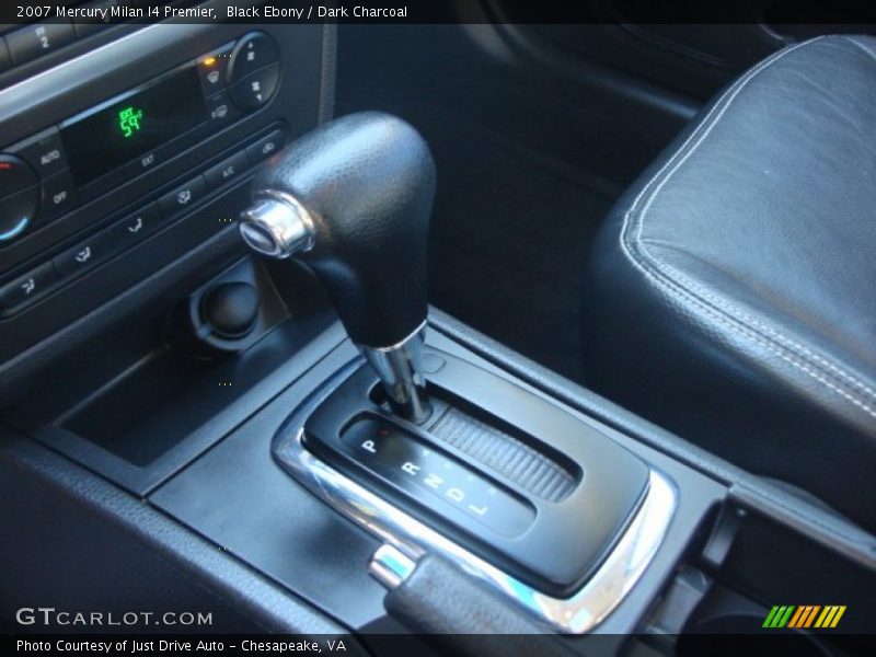 Black Ebony / Dark Charcoal 2007 Mercury Milan I4 Premier