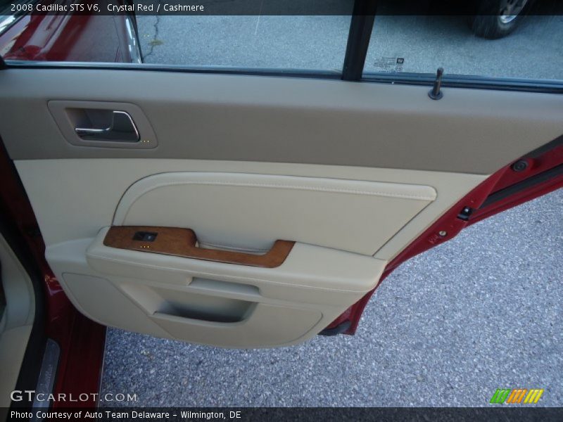 Crystal Red / Cashmere 2008 Cadillac STS V6