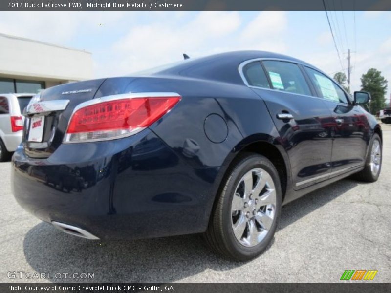 Midnight Blue Metallic / Cashmere 2012 Buick LaCrosse FWD