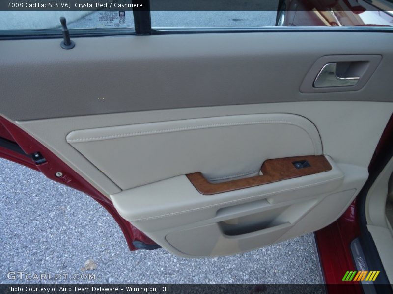 Crystal Red / Cashmere 2008 Cadillac STS V6