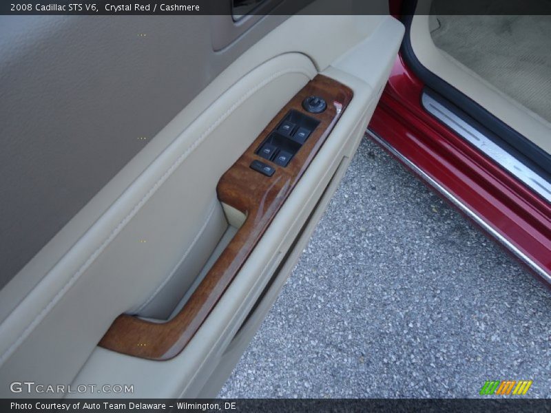 Crystal Red / Cashmere 2008 Cadillac STS V6