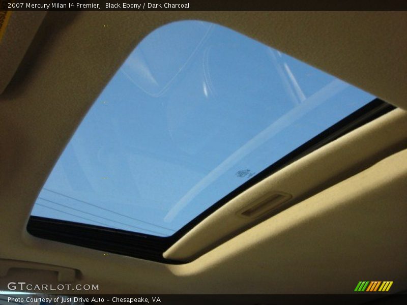 Black Ebony / Dark Charcoal 2007 Mercury Milan I4 Premier