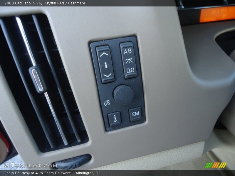 Crystal Red / Cashmere 2008 Cadillac STS V6