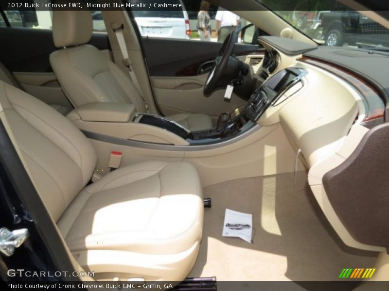 Midnight Blue Metallic / Cashmere 2012 Buick LaCrosse FWD