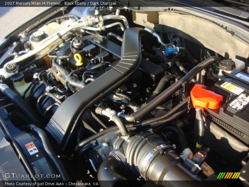 Black Ebony / Dark Charcoal 2007 Mercury Milan I4 Premier