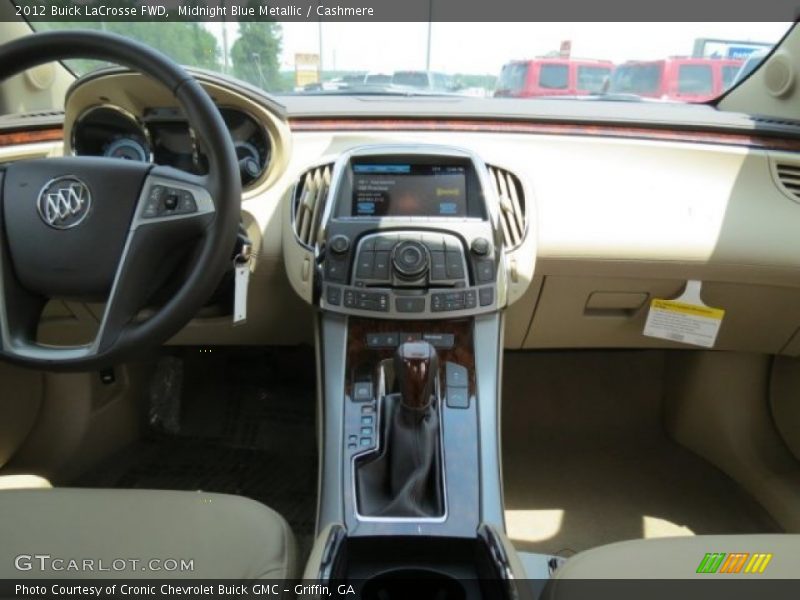 Midnight Blue Metallic / Cashmere 2012 Buick LaCrosse FWD