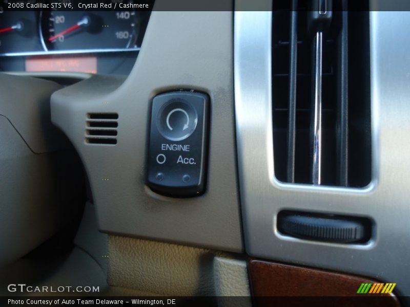 Crystal Red / Cashmere 2008 Cadillac STS V6