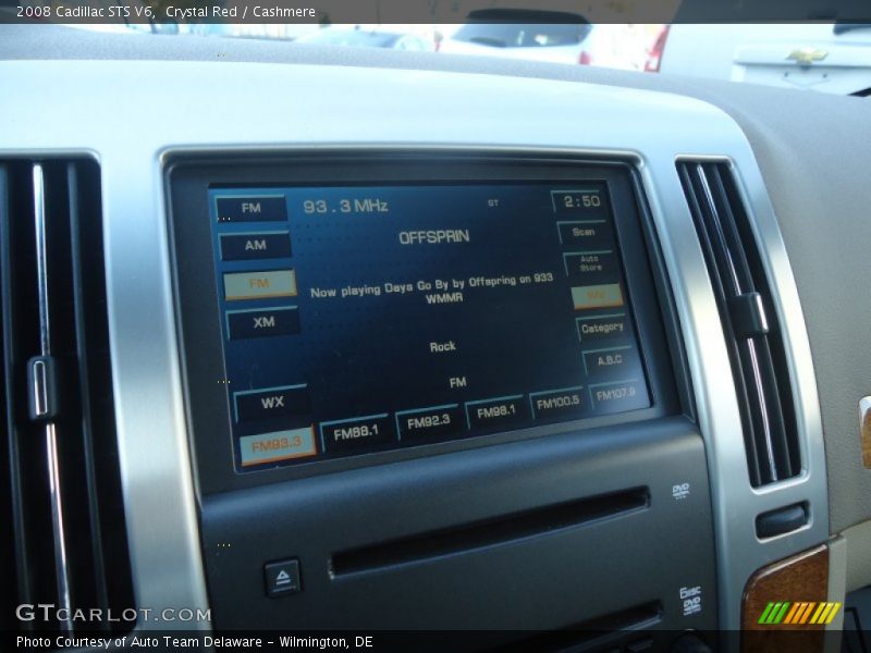 Crystal Red / Cashmere 2008 Cadillac STS V6