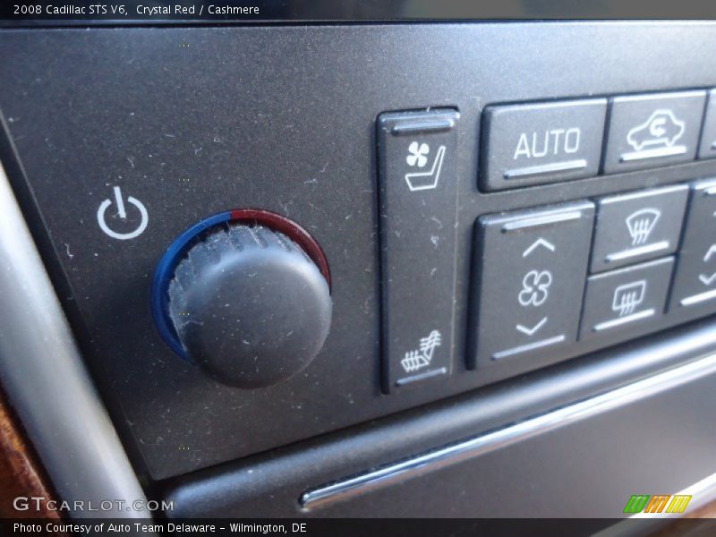 Crystal Red / Cashmere 2008 Cadillac STS V6