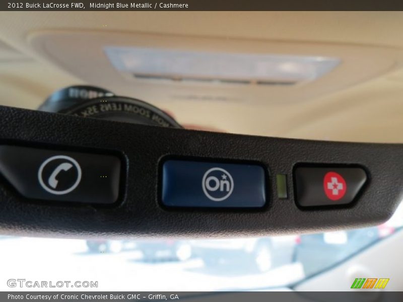 Midnight Blue Metallic / Cashmere 2012 Buick LaCrosse FWD