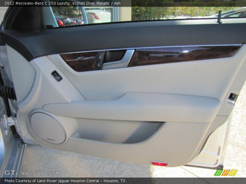 Iridium Silver Metallic / Ash 2012 Mercedes-Benz C 250 Luxury