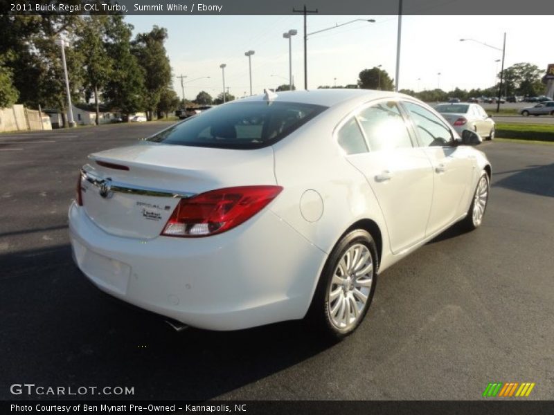 Summit White / Ebony 2011 Buick Regal CXL Turbo