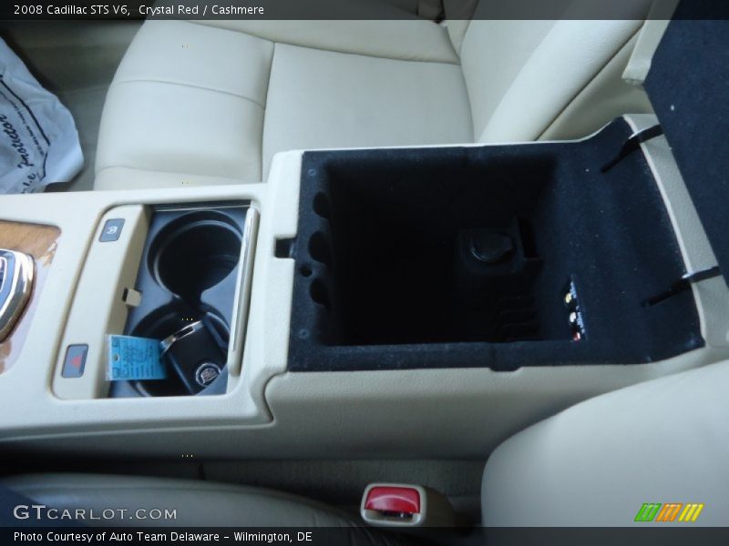 Crystal Red / Cashmere 2008 Cadillac STS V6