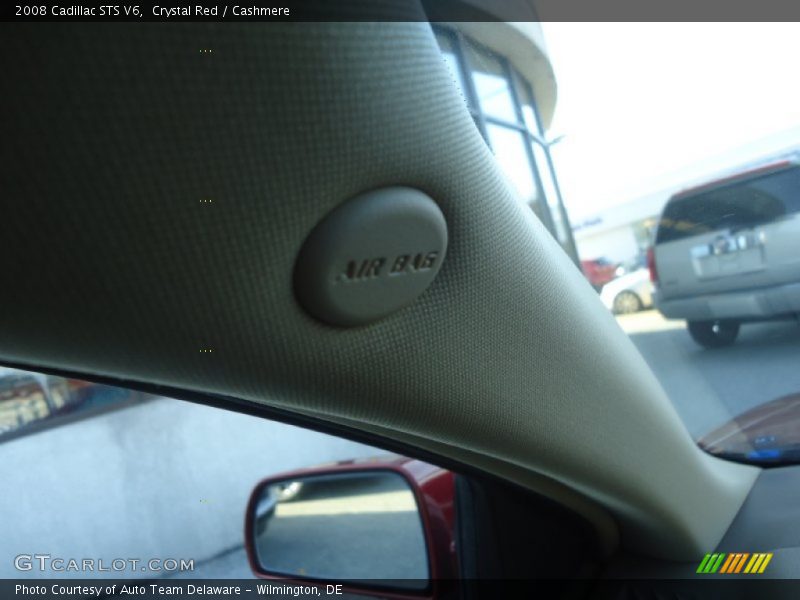 Crystal Red / Cashmere 2008 Cadillac STS V6