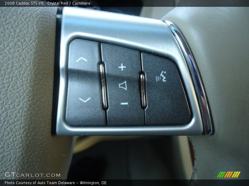 Crystal Red / Cashmere 2008 Cadillac STS V6