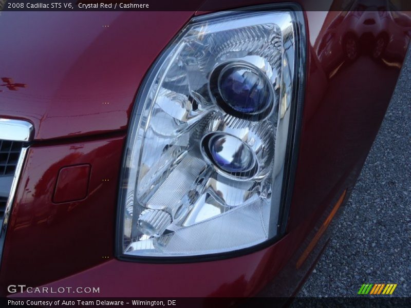 Crystal Red / Cashmere 2008 Cadillac STS V6