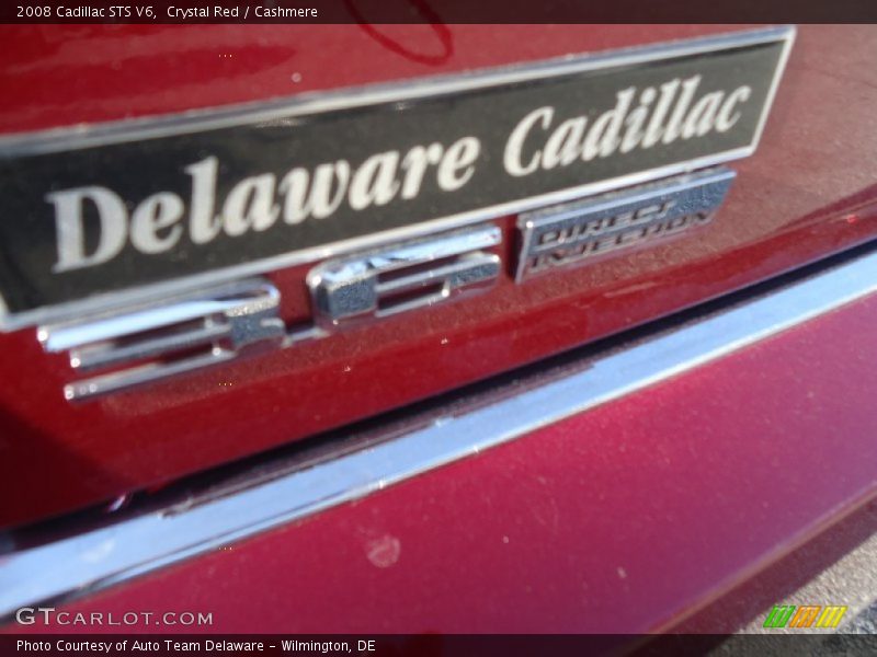 Crystal Red / Cashmere 2008 Cadillac STS V6