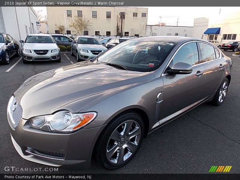 Vapour Grey Metallic / Warm Charcoal 2010 Jaguar XF Sport Sedan