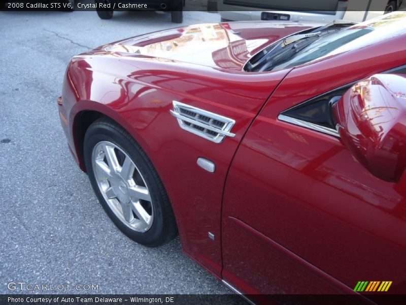 Crystal Red / Cashmere 2008 Cadillac STS V6