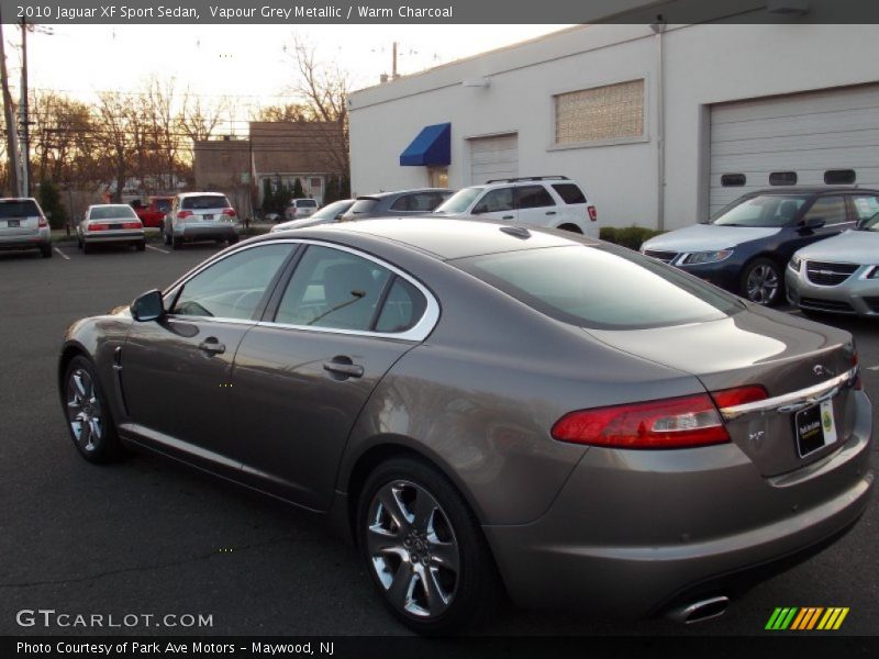 Vapour Grey Metallic / Warm Charcoal 2010 Jaguar XF Sport Sedan