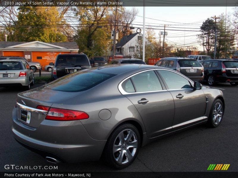 Vapour Grey Metallic / Warm Charcoal 2010 Jaguar XF Sport Sedan