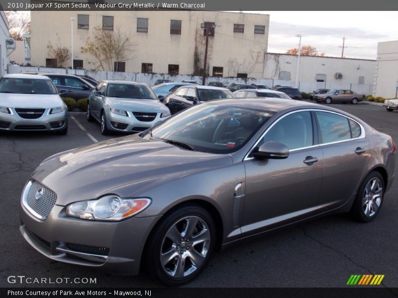 Vapour Grey Metallic / Warm Charcoal 2010 Jaguar XF Sport Sedan