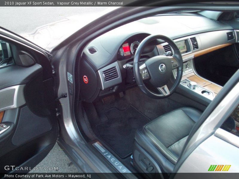 Vapour Grey Metallic / Warm Charcoal 2010 Jaguar XF Sport Sedan