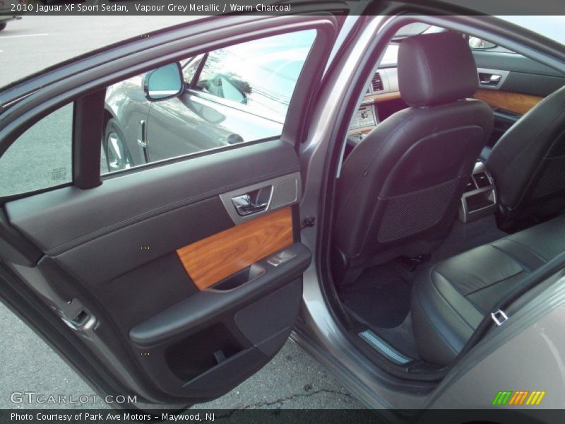 Vapour Grey Metallic / Warm Charcoal 2010 Jaguar XF Sport Sedan