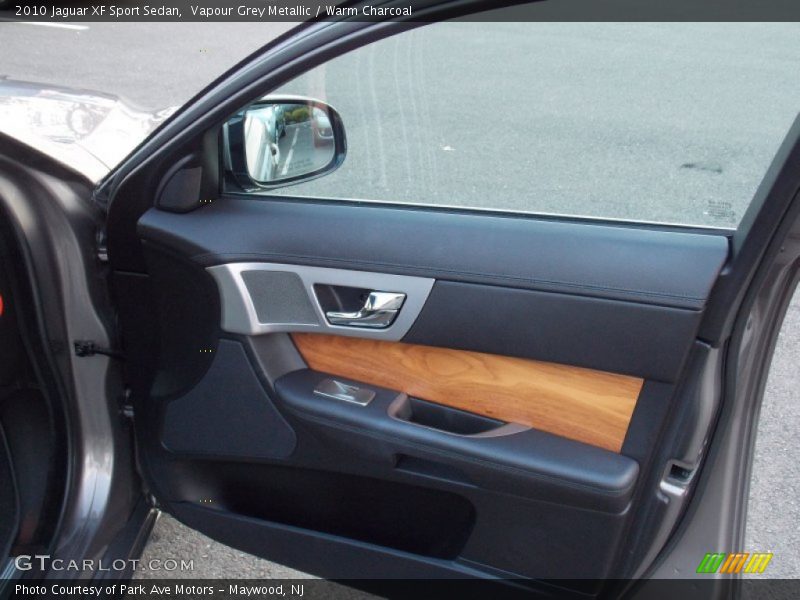 Vapour Grey Metallic / Warm Charcoal 2010 Jaguar XF Sport Sedan