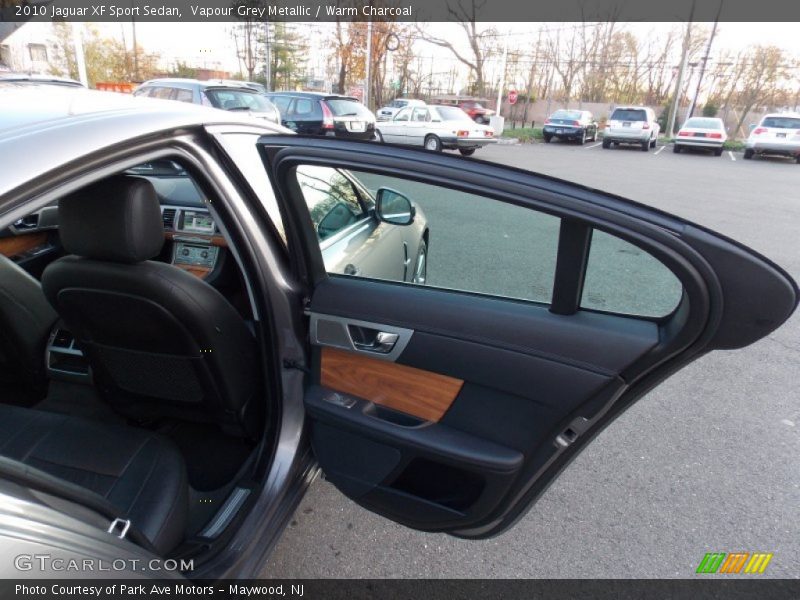 Vapour Grey Metallic / Warm Charcoal 2010 Jaguar XF Sport Sedan