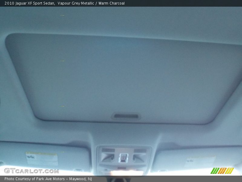 Vapour Grey Metallic / Warm Charcoal 2010 Jaguar XF Sport Sedan