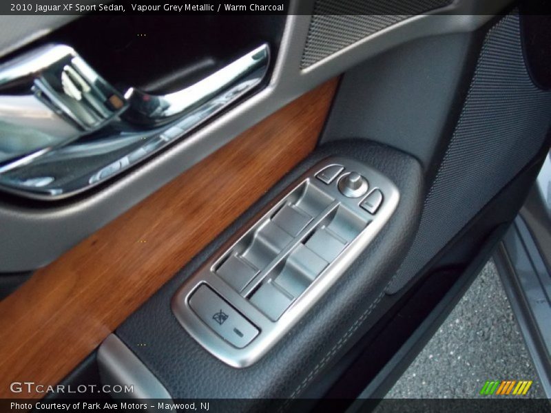 Vapour Grey Metallic / Warm Charcoal 2010 Jaguar XF Sport Sedan
