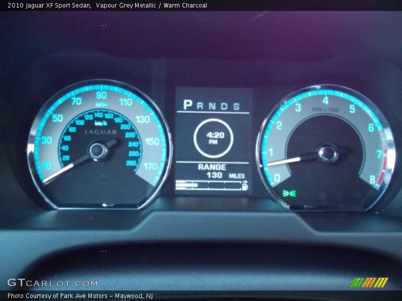  2010 XF Sport Sedan Sport Sedan Gauges