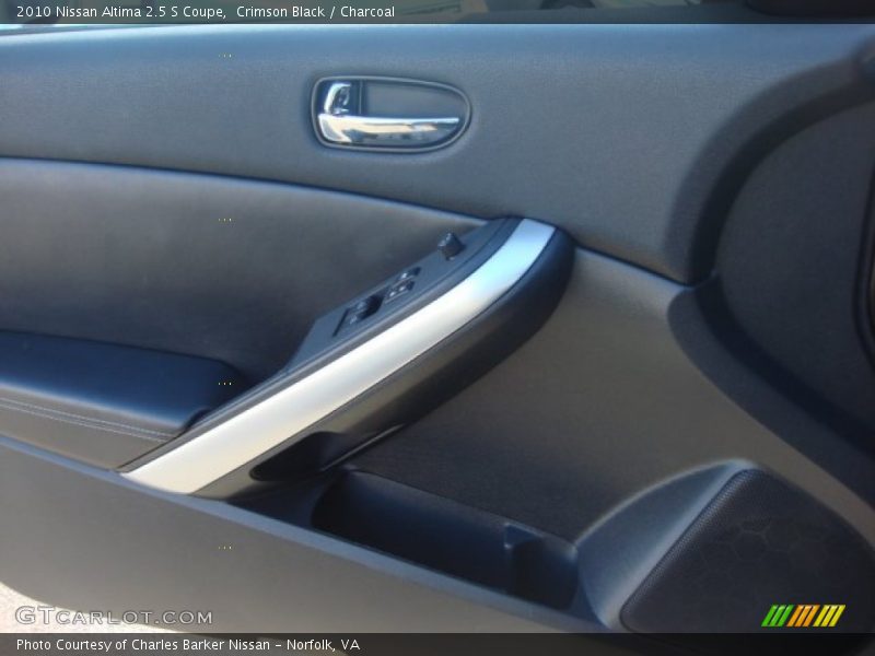 Crimson Black / Charcoal 2010 Nissan Altima 2.5 S Coupe