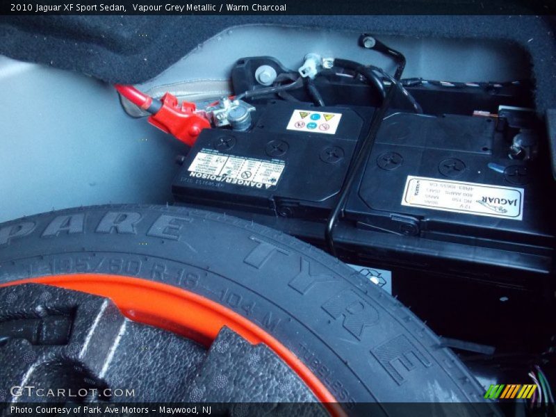 Vapour Grey Metallic / Warm Charcoal 2010 Jaguar XF Sport Sedan