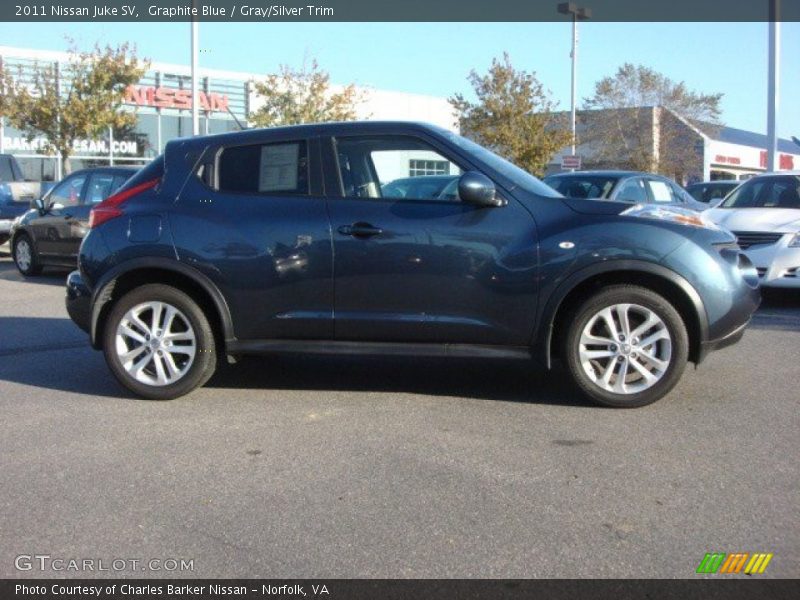 Graphite Blue / Gray/Silver Trim 2011 Nissan Juke SV
