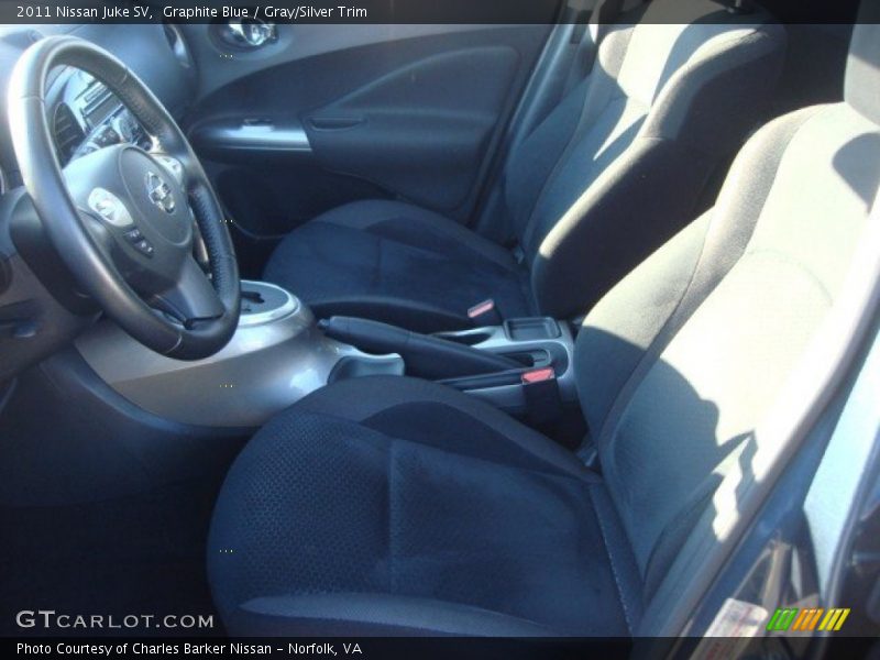 Graphite Blue / Gray/Silver Trim 2011 Nissan Juke SV