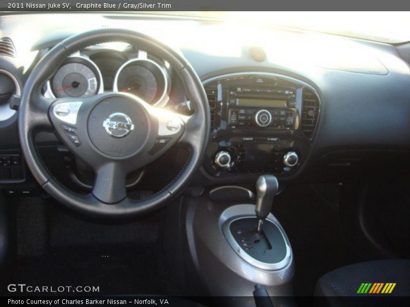 Graphite Blue / Gray/Silver Trim 2011 Nissan Juke SV