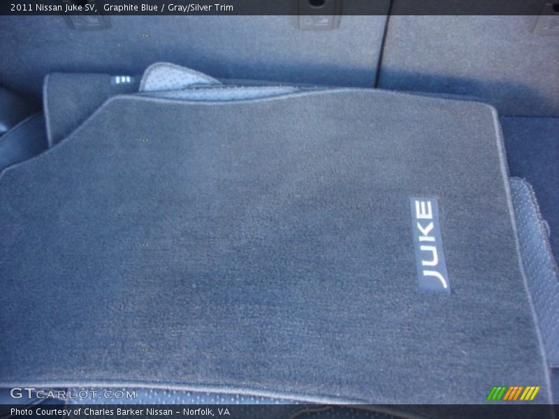 Graphite Blue / Gray/Silver Trim 2011 Nissan Juke SV