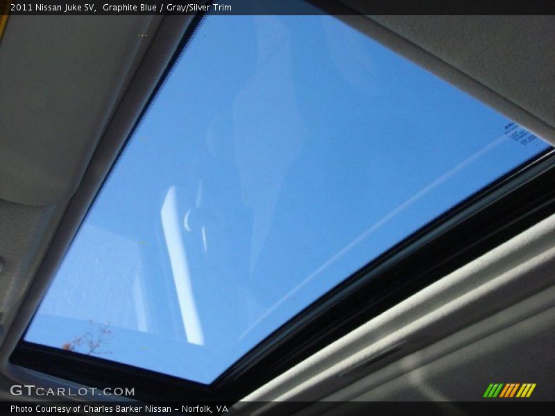 Graphite Blue / Gray/Silver Trim 2011 Nissan Juke SV
