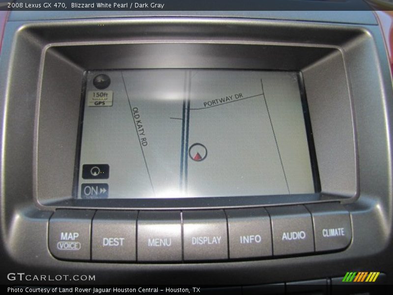 Blizzard White Pearl / Dark Gray 2008 Lexus GX 470