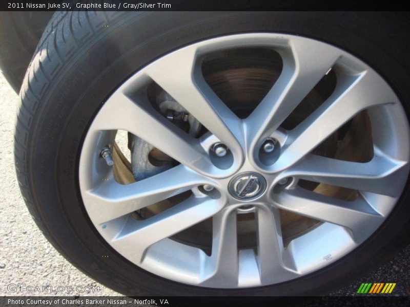 Graphite Blue / Gray/Silver Trim 2011 Nissan Juke SV
