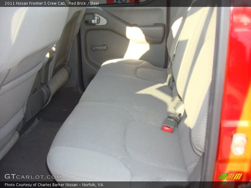 Red Brick / Steel 2011 Nissan Frontier S Crew Cab