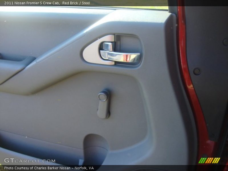 Red Brick / Steel 2011 Nissan Frontier S Crew Cab