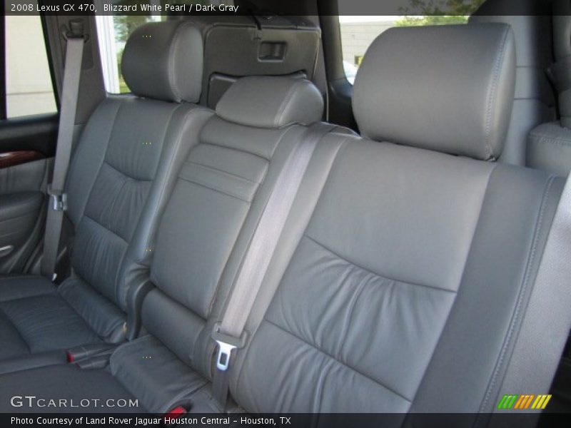 Blizzard White Pearl / Dark Gray 2008 Lexus GX 470
