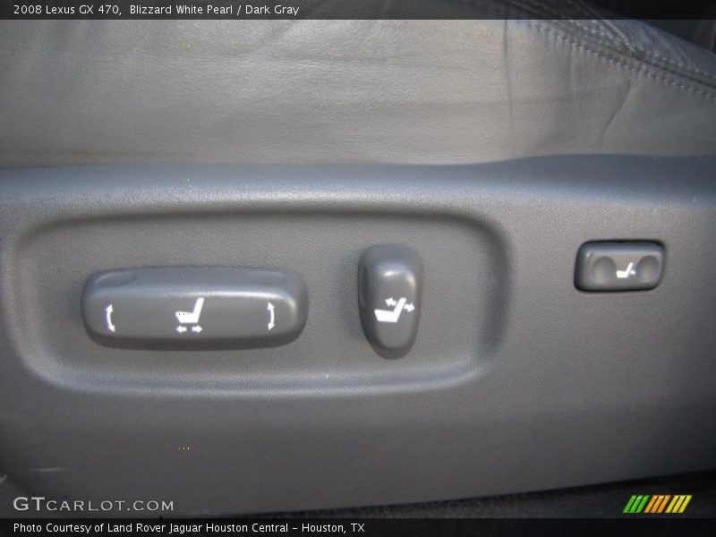 Blizzard White Pearl / Dark Gray 2008 Lexus GX 470