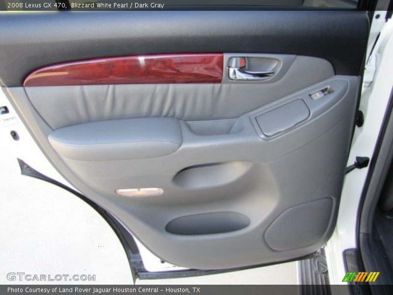 Blizzard White Pearl / Dark Gray 2008 Lexus GX 470